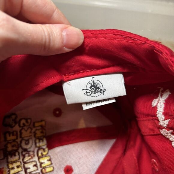 Disney Parks Unisex Youth Kids Red "Insert Snacks Here" Mickey Bar/Pretzel Hat - Picture 5 of 6